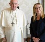 Papa Francisco se encontró con Giorgia Meloni, Primer Ministro de Italia